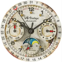 VINTAGE watch face